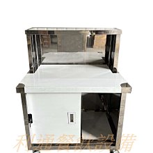 《利通餐飲設備》3尺櫥箱 廚箱-2×3×2層 +吧咍+拉門 輪子  車仔台 置物櫃 收納櫃 櫥箱工作台