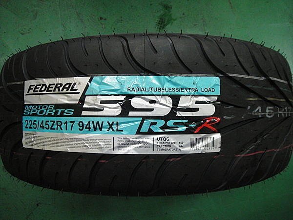 {順加輪胎}飛達595RSR 265/35/18 適用E46 M3.C63.Z4.A5 另RS2.RE001.NT555.AD08.R1R可參考