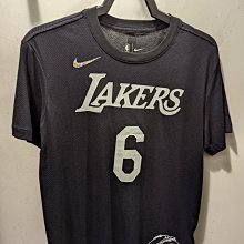 南🔥2022 9月 NIKE NBA LeBron James Lakers 短袖上衣 男款 黑 DM0416-010