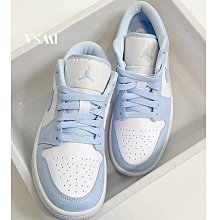 Air Jordan 1 Low 淡藍 奶油 北卡藍 DC0774141