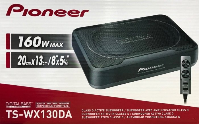 櫻花樹【現貨供應】PIoneer TS-WX130DA 超薄型重低音喇叭| Yahoo