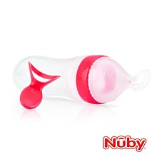 ☘ 板橋統一婦幼百貨 ☘ Nuby 矽膠餵食器2階段組-Comfort package (4M+)