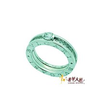 已售出＊奢華大道國際精品＊【J0708】BVLGARI 寶格麗 B.ZERO 1 GIA 0.30ct 女戒 52號