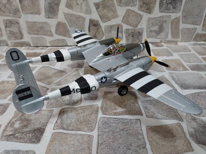 宗鑫 1/72 Corgi AA36616 Lockheed P38 J 閃電式雙引擎戰鬥機 美軍陸航隊塗裝