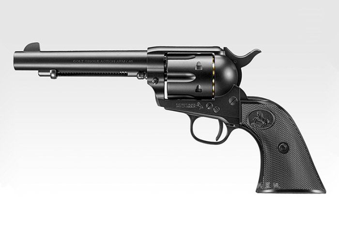 台南 武星級 MARUI SAA .45 AIR REVOLVER PRO 空氣槍 黑 ( 日本馬牌左輪槍BB槍右輪