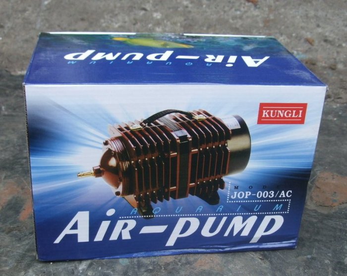 高品質AIR PUMP 空氣壓縮機(120W/110V)/鼓風機/打氣機/空氣幫浦---水族用品/水產養殖(養魚/養蝦/