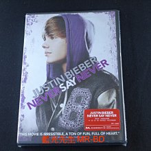 [藍光先生DVD] 小賈斯汀 : 永不說不 Justin Bieber Never Say Never