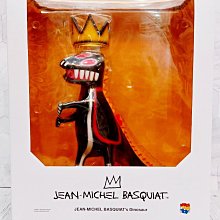 =海神坊=VCD 371 JEAN MICHEL BASQUIAT's Dinosaur 巴斯奇亞 恐龍公仔模型人偶景品