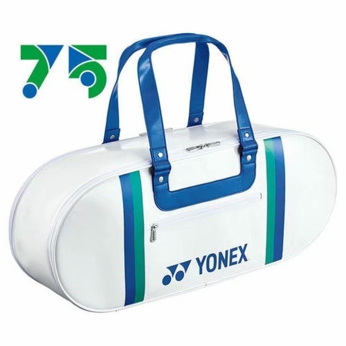 2021全新正品 YONEX  75周年紀念版 王麒麟 李洋 同款羽球裝備袋 加贈球襪1雙