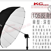 【凱西影視器材】HADSAN MEGA 105公分 白底 深型 反射傘 人像控光 膚色美白 職業攝影最佳選擇