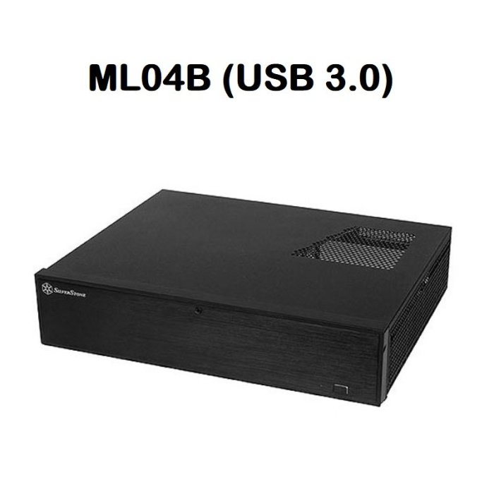 米特3C數位–SilverStone 銀欣 ML04 電腦機殼/USB 3.0/SST-ML04B