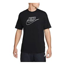 南🔥2022 9月 NIKE 短袖上衣 短T 休閒 運動 大LOGO 男款 黑 DR7826-010