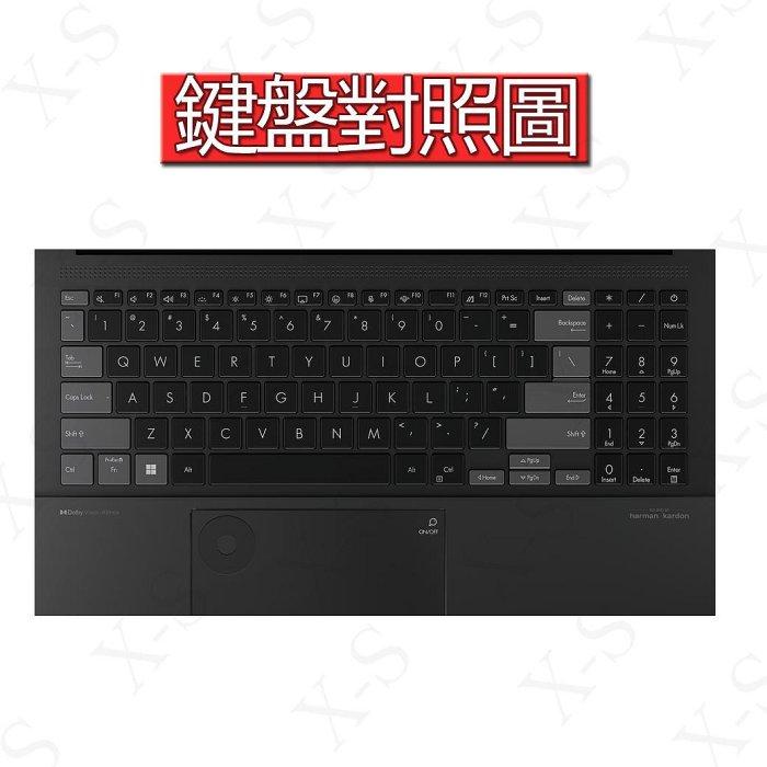 ASUS 華碩 Vivobook Pro 15 OLED N6506M N6506MU TPU TPU材質 鍵盤膜 鍵盤套 鍵盤保護膜 鍵盤保護套 保護膜