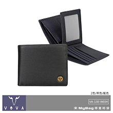 VOVA 沃汎 短夾 波塞頓系列8卡 中間翻 零錢袋 皮夾 VA130W034 得意時袋