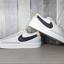 南🔥2023 1月 NIKE BLAZER LOW 77 SE 麂皮 運動 休閒 黑勾 男 白灰 DV0798-100