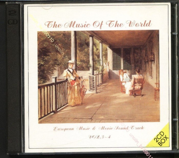 299免運CD【MUSIC OF WORLD V.3~4】黃金雙碟演奏版~火戰車現代啟示錄E.T越戰獵鹿人電影配樂免競標