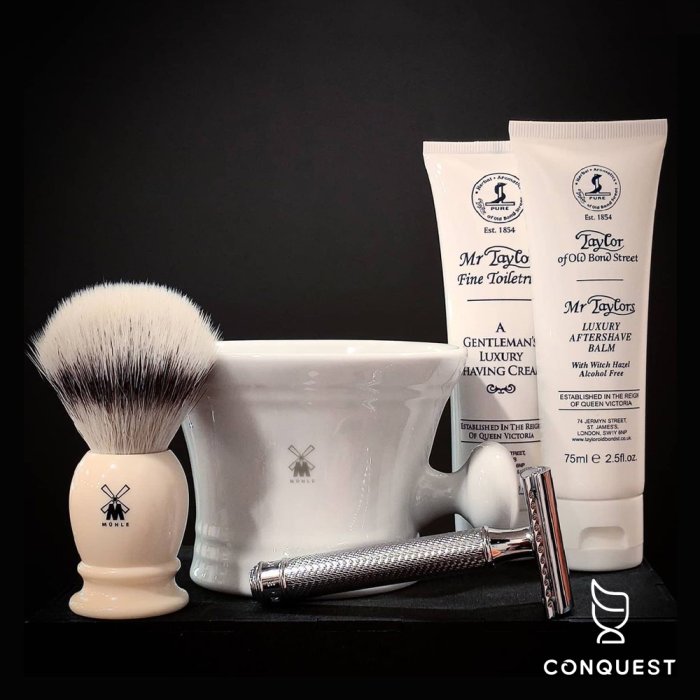 【 CONQUEST 】Taylor of Old Bond Street Mr Taylor 泰勒先生刮鬍膏 75ml