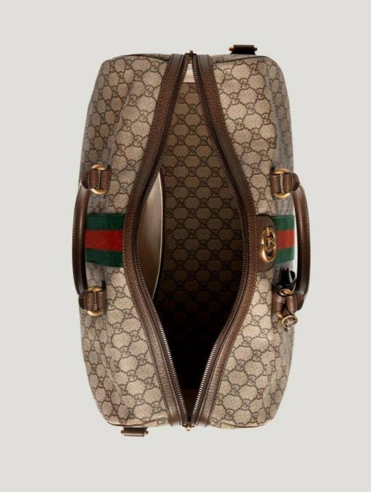 Gucci  ► Ophidia Duffle GG Supreme / 44×27×24cm / 手提包  肩背包 旅行袋  中性款 ｜100%全新真品｜特價