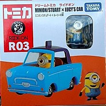 =海神坊=日本原裝空運 TAKARA TOMY 多美小汽車 MINION 神偷奶爸 R03 小小兵 合金模型車 收藏品