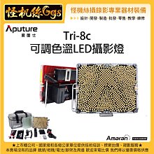 怪機絲 Aputure 愛圖仕 Tri-8c 可調色溫LED攝影燈 雙色溫 棚燈 錄影 拍照 直播 電影燈 60W