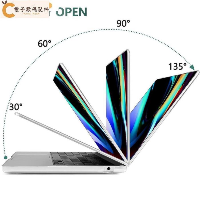 小清新水晶殼適用MacBook Pro Air 11 12 13 141 5 16吋帶M2/M1芯片蘋果筆電全系列保護殼