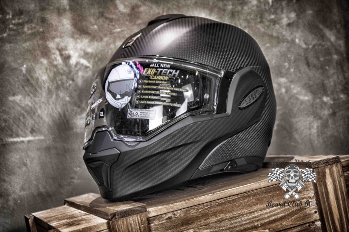 Casco SCORPION Exo-Tech Evo Carbon Genus · Motocard