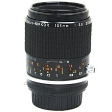 『永佳懷舊』Nikon AI-S AI Micro-NIKKOR 105mm F2.8 no.258094 ~二手品~