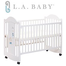 ☘ 板橋統一婦幼百貨 ☘ L.A.Baby  達拉斯搖擺嬰兒中床、幼兒中床、嬰兒床