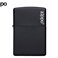 【寧寧精品*台中Zippo打火機30年老店】Zippo 終身保固防風打火機 現貨免運可線上刷卡 消光黑色款 218-1