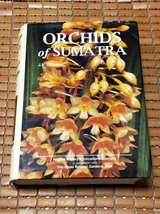 不二書店 Orchids of Sumatra / J.B. COMBER 蘭花專業書籍 精裝本