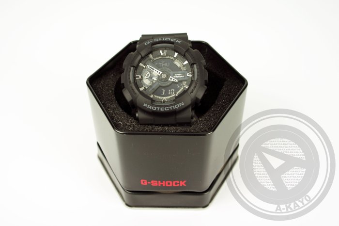 【A-KAY0】CASIO G-SHOCK 110 【GA-110-1B】 黑藍