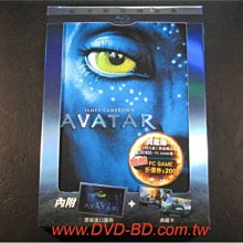 [藍光BD] - 阿凡達 Avatar 限量鐵盒版 ( 得利公司貨 ) 原裝進口圖冊 + 典藏卡