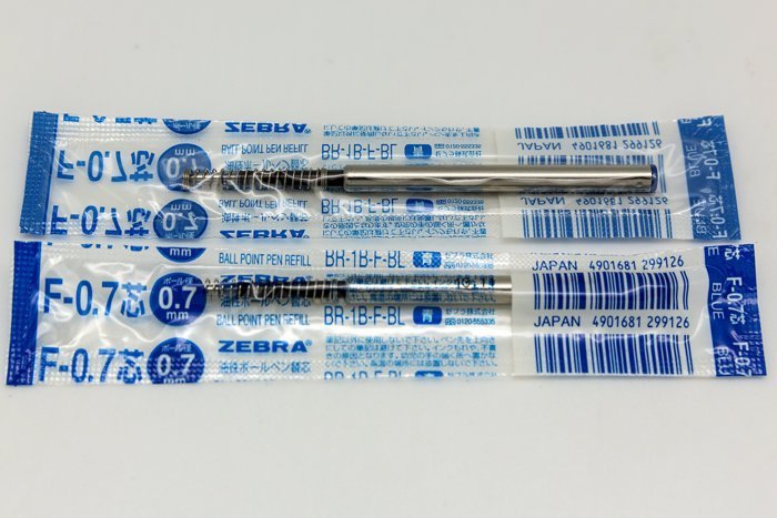 【Pen筆】ZEBRA斑馬 BR-1B-F 0.7mm 短筆芯