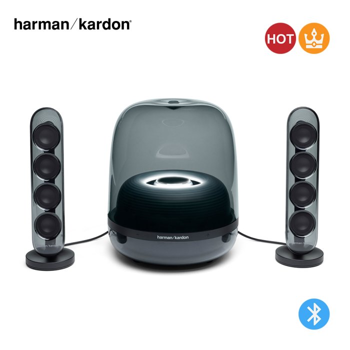 平廣 公司貨 Harman Kardon SOUNDSTICKS 4 黑色 藍芽喇叭 水母 另售SONY 漫步者 JBL
