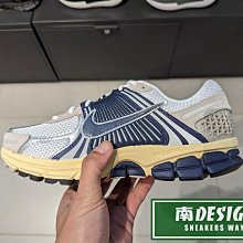 南🔥2024 4月 NIKE Zoom Vomero 5 復古 透氣 皮革 緩震 拼接 男款 深藍銀HF4259-100