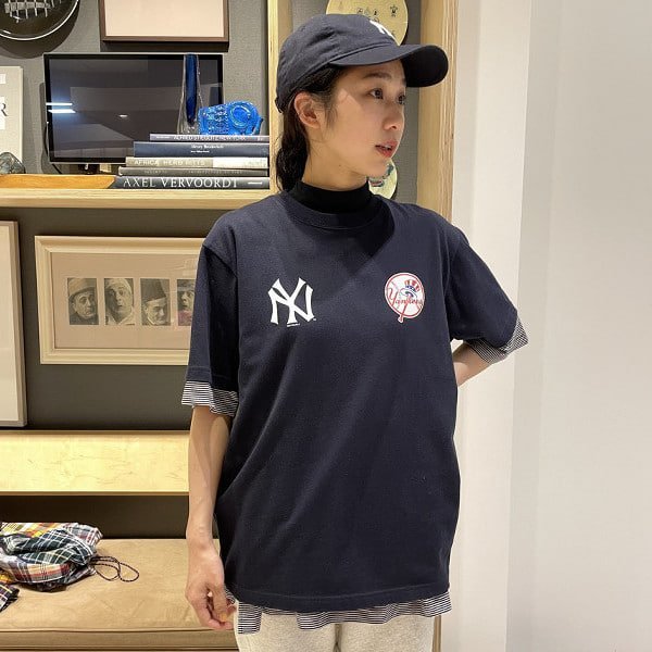 山東:BEAMS BOY 【予約】NEW ERA × BEAMS BOY / 別注MLB Tシ棒球徽章T