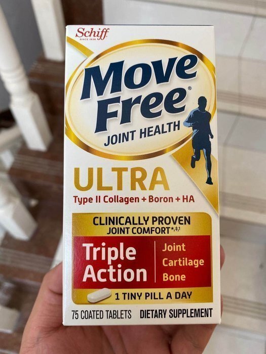 熱銷# 現貨 買三送一 Move Free 益節白瓶 UC2 UCII 加強型迷你錠 Schiff 旭福 75錠wl