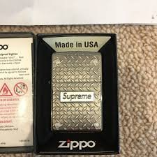 xsPC Supreme Diamond Plate Zippo Metal | Yahoo奇摩拍賣