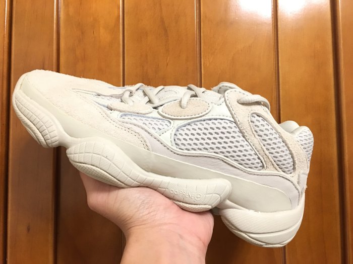 H-Sneaker】全新ADIDAS YEEZY 500 BLUSH 麂皮老爹復古慢跑限量女鞋