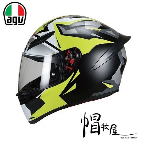 【帽牧屋】義大利 AGV K1 MIR 2018 亞洲版 全罩安全帽 內襯全可拆 透氣 公司貨