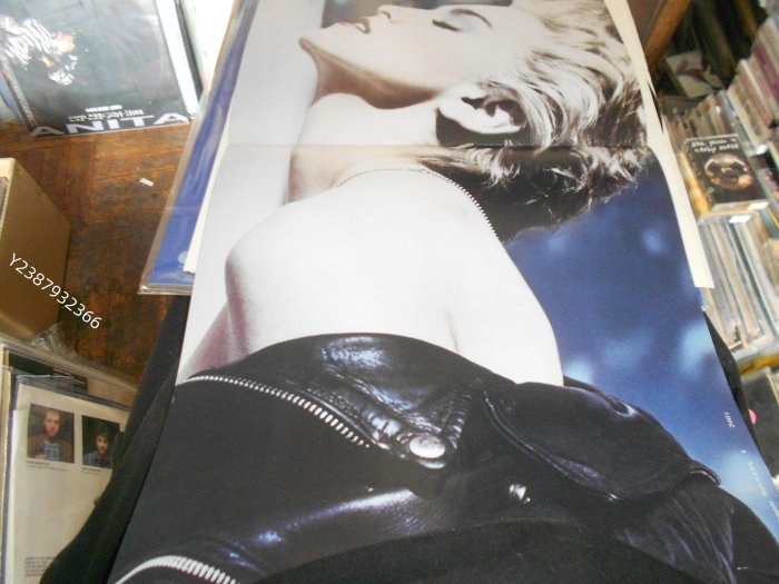 麥當娜 Madonna - True Blue 黑膠唱片LP 有海報 首版卡帶 CD 黑膠
