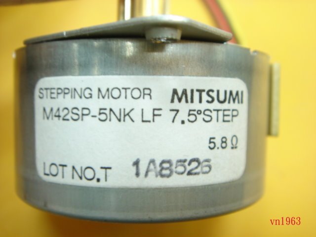 【全冠】MITSUMI M42SP-5NK 7.5度C 5.8歐姆 電機馬達.步進馬達 直流馬達 24v(VN1963)