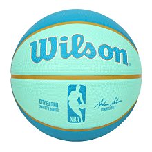 WILSON NBA城市系列-黃蜂-橡膠籃球#7(室外 7號球 威爾森「WZ4024204XB7」≡排汗專家≡