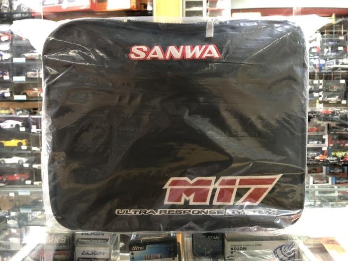 創億RC  (首批送遙控袋 + 保護貼)SANWA M17 遙控器 彩色液晶 雙接收版(RX-491)