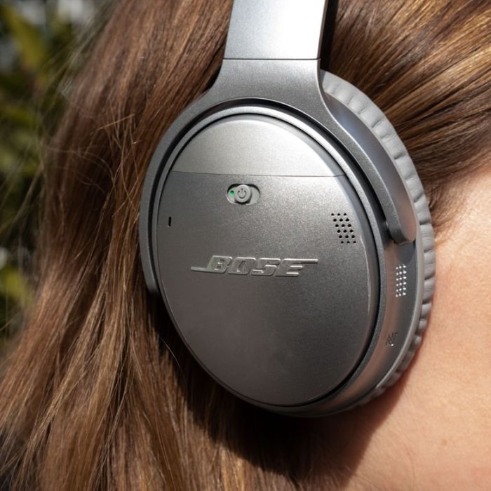 【川匯】最超值! BOSE QuietComfort 35 QC35 APPLE 耳罩式 耳機 降噪 質感銀 麥克風