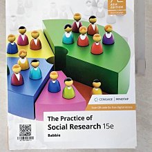 【書寶二手書T1／大學社科_EGN】The Practice of Social Research 15/e 2021