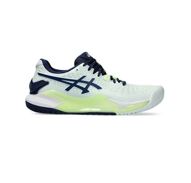 【曼森體育】ASICS 亞瑟士 女 網球鞋 GEL-RESOLUTION 9 AC  法網配色