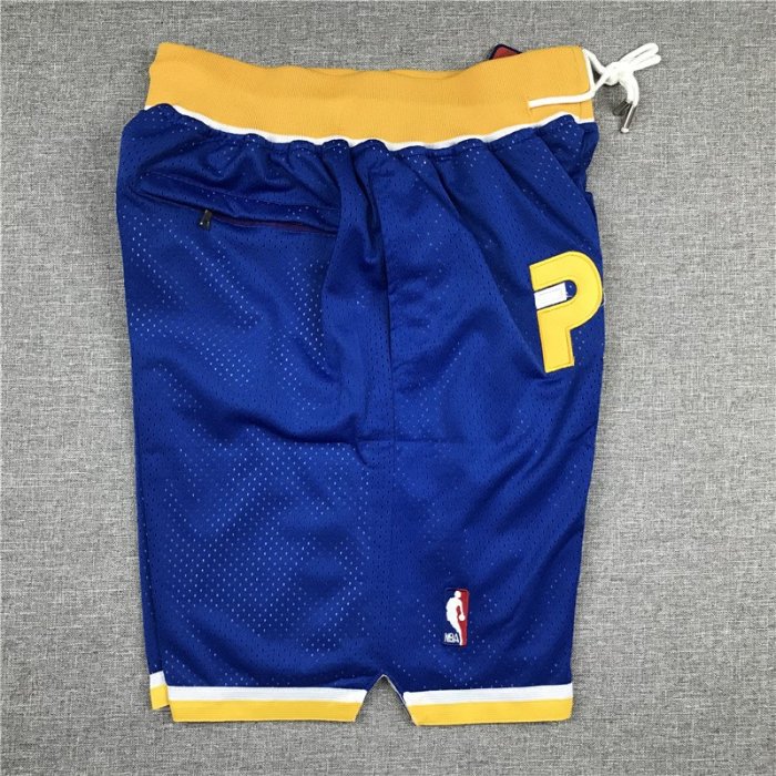 NBA印第安那溜馬隊 口袋版 復古籃球褲