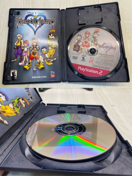 PS2 王國之心KINGDOM HEARTS遊戲PlayStation 2 PS2遊戲片 懷舊遊戲片 二手 （可以正常播放）