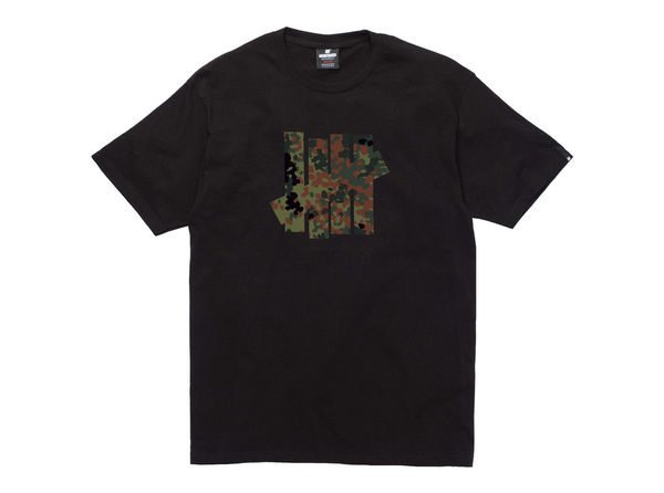 【 超搶手 】全新正品 UNDEFEATED 5 STRIKE FLECKTARN CAMO TEE 數位虎斑迷彩柵欄L